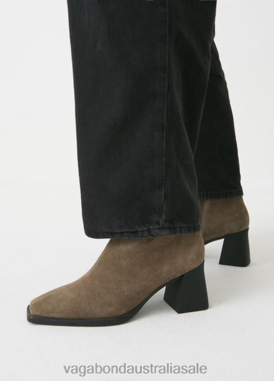 Vagabond 8642P219 Brown suede Women HEDDA BOOTS Footwear