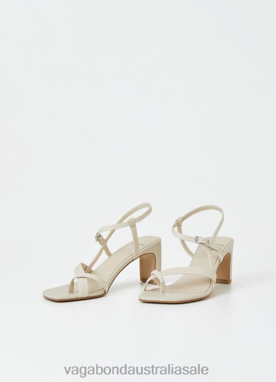 Vagabond 8642P52 Off White leather Women LUISA SANDALS Footwear