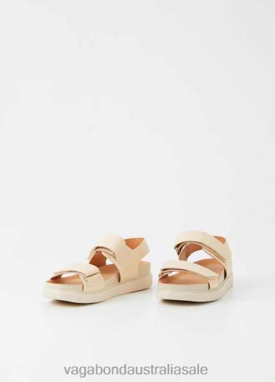 Vagabond 8642P82 Off White leather Women ERIN SANDALS Footwear